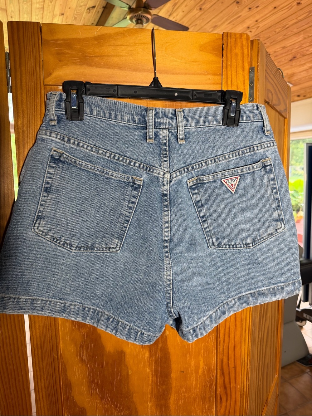 Vintage GUESS Denim Shorts with Back Pockets| Size 32